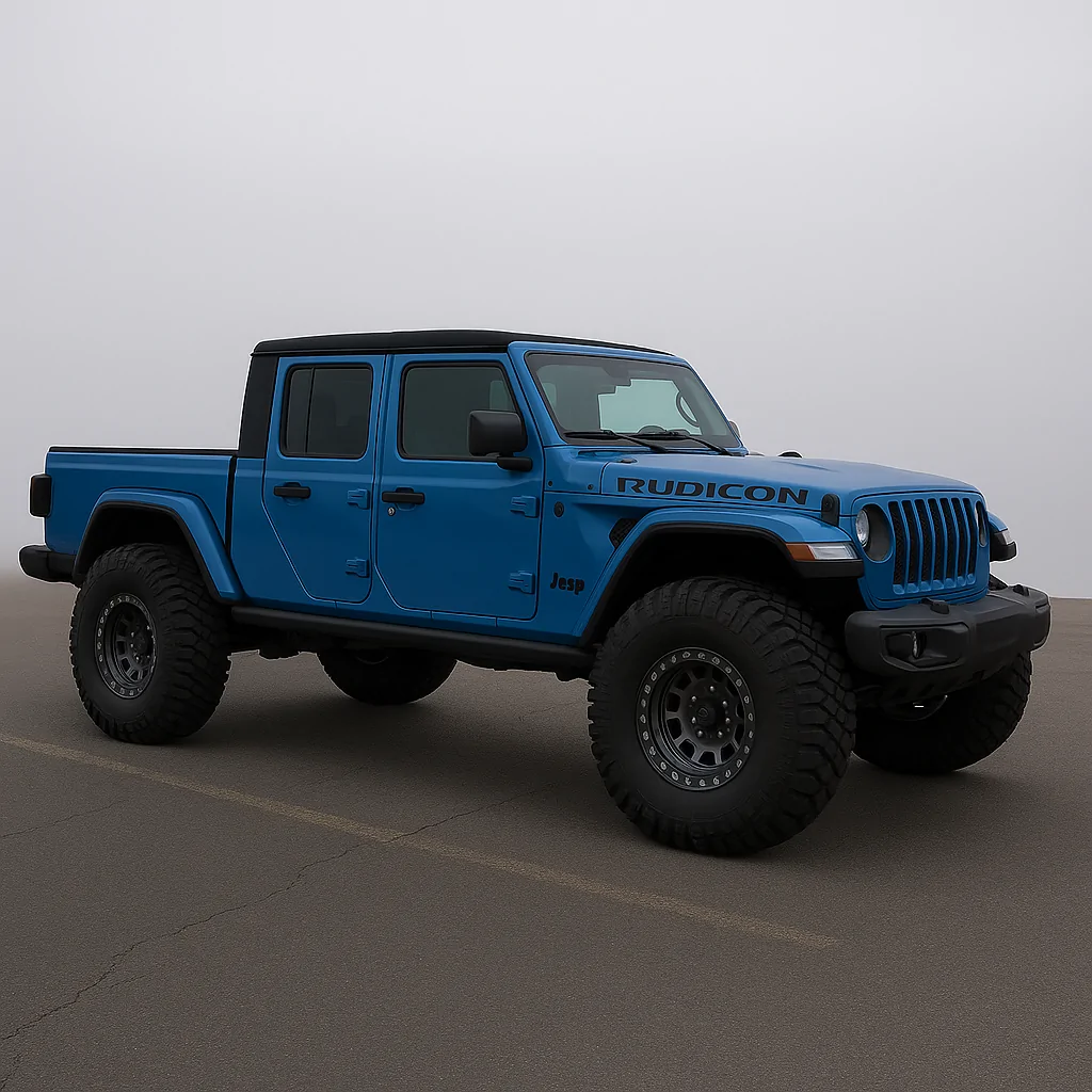 Jeep Gladiator Post your AI rendering FAILS of Gladiator images 7A3C90A5-7636-48EF-A91B-A6F2165F4F20