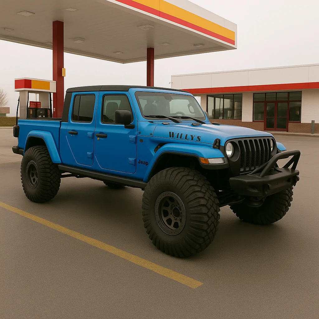 Jeep Gladiator Post your AI rendering FAILS of Gladiator images 2066C187-28E2-4755-8018-5533D417464A