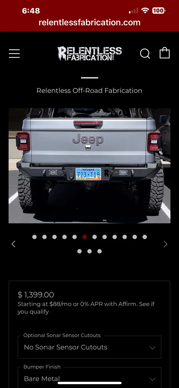 Jeep Gladiator Help me choose a stubby front bumper IMG_4614