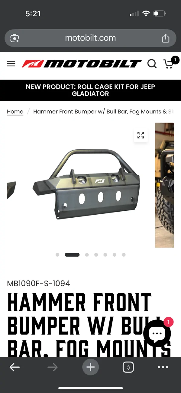 Jeep Gladiator Help me choose a stubby front bumper IMG_7107