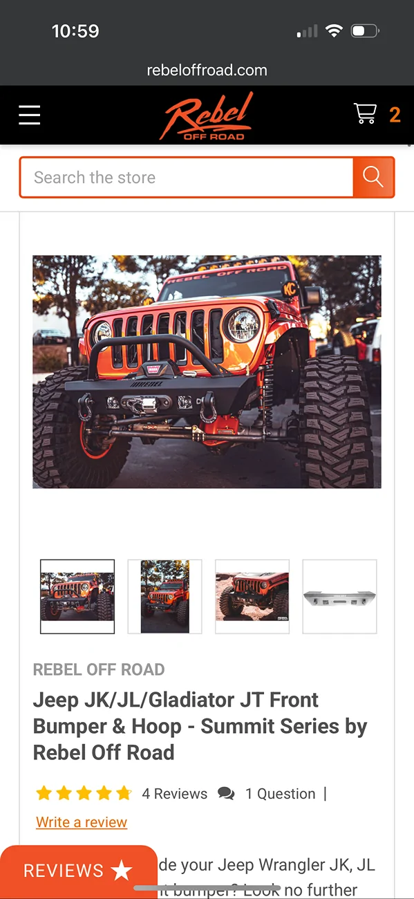 Jeep Gladiator Help me choose a stubby front bumper IMG_7188