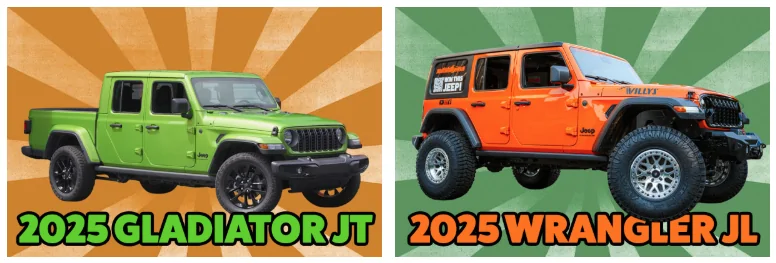 Jeep Gladiator Help me choose a stubby front bumper Giveaway Jeeps