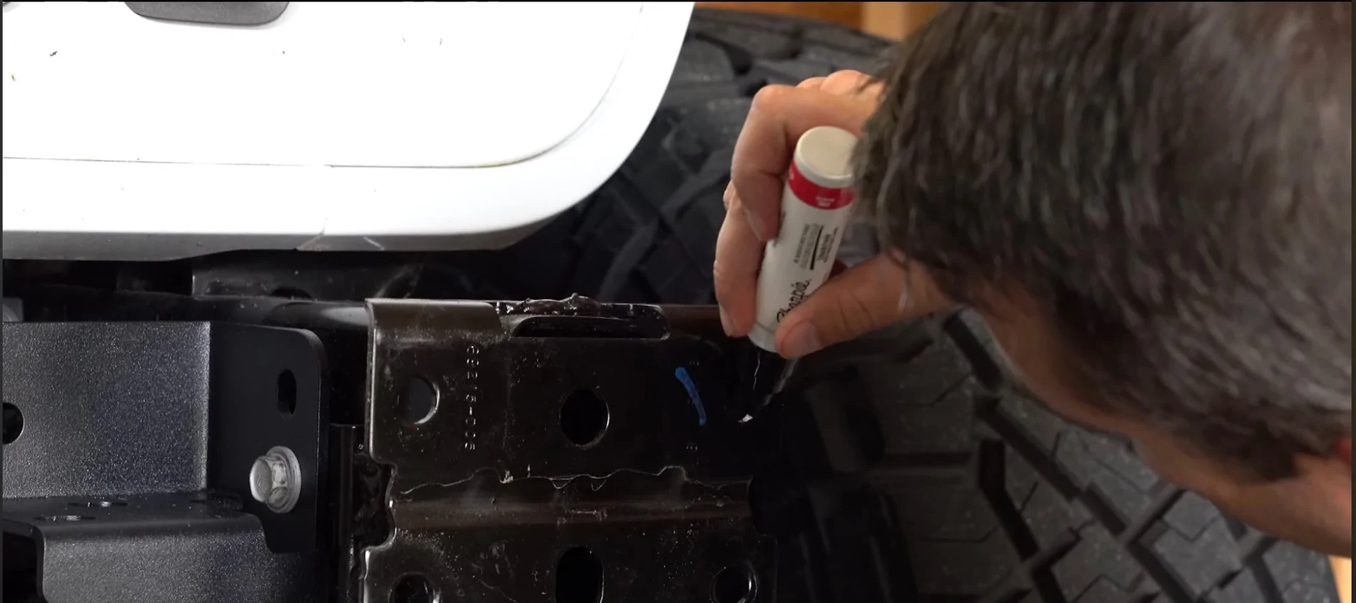 Jeep Gladiator Paint marker after drilling holes? IMG_7252