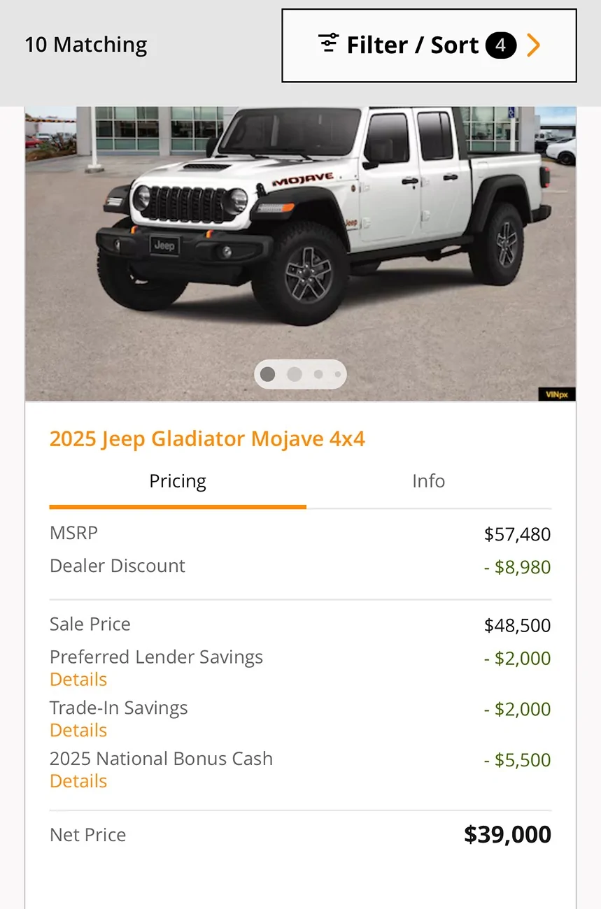 Jeep Gladiator Help with purchase IMG_5748