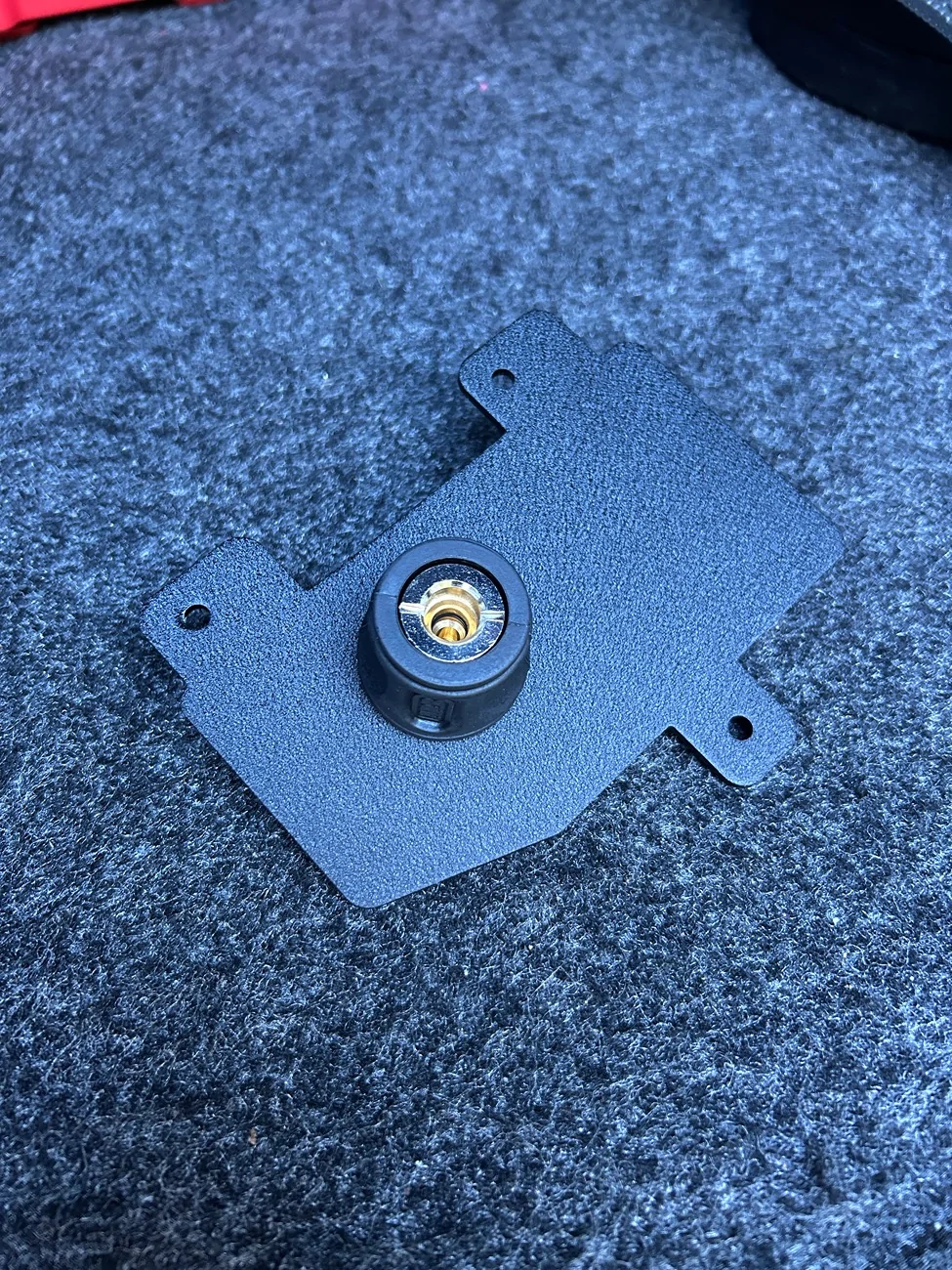 Jeep Gladiator NEW - Above the Spare Tire Compressor Mount for ARB / ViAir IMG_0881