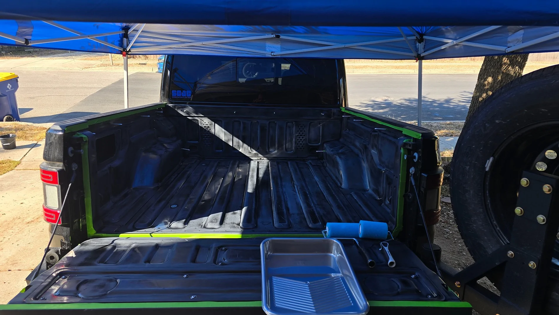 Jeep Gladiator Durabak Bedliner DIY in Vivid Blue 1000036829