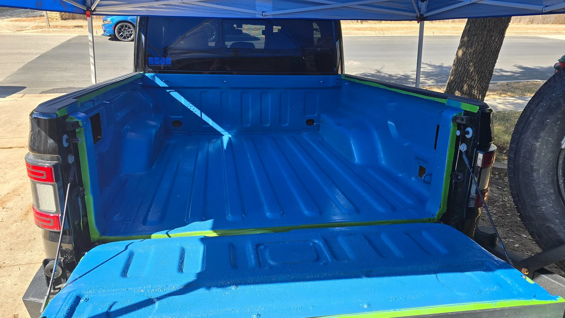 Jeep Gladiator Durabak Bedliner DIY in Vivid Blue 1000036828