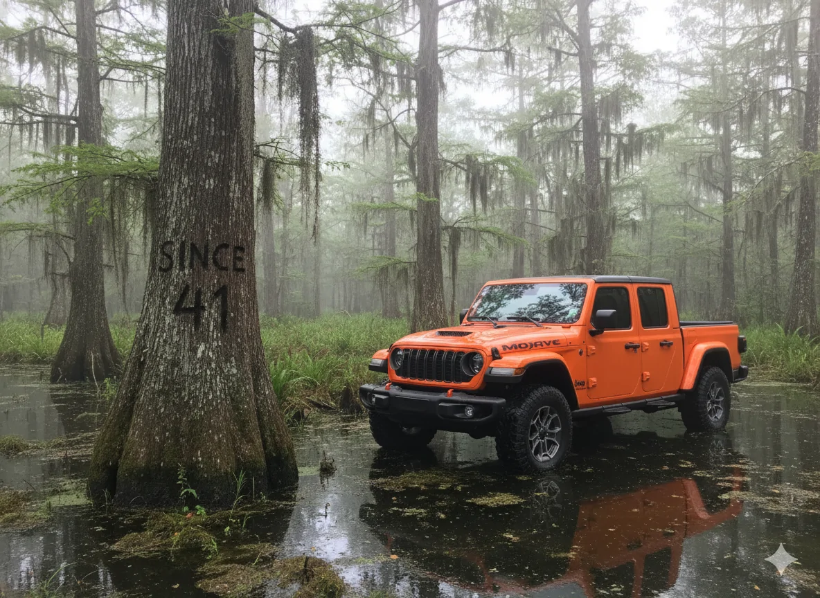 Jeep Gladiator New joose Mojave swam