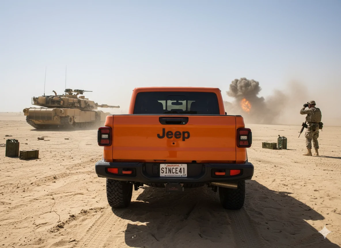 Jeep Gladiator New joose Mojave storm