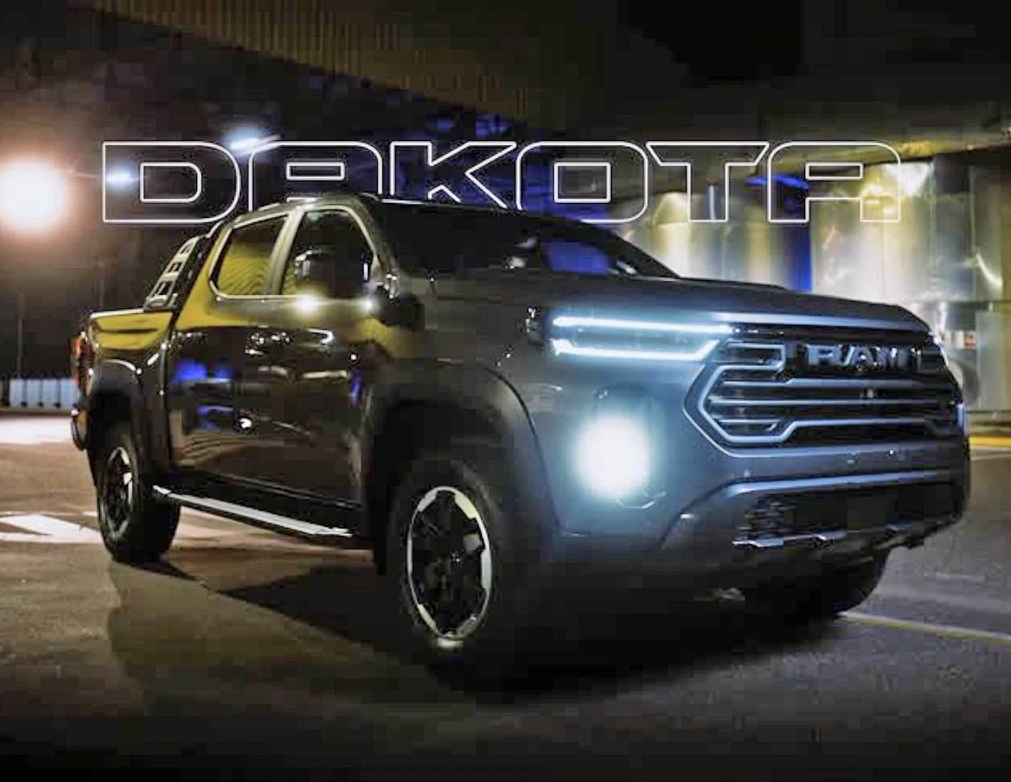 Jeep Gladiator Future Sibling: Ram Dakota Pickup First Look! 1760635725801-rn