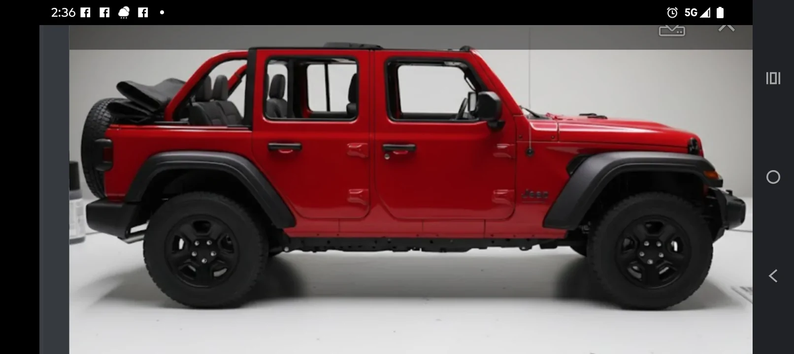 Jeep Gladiator Fun way to make an AI picture of your Jeep - Try This: 1000011729