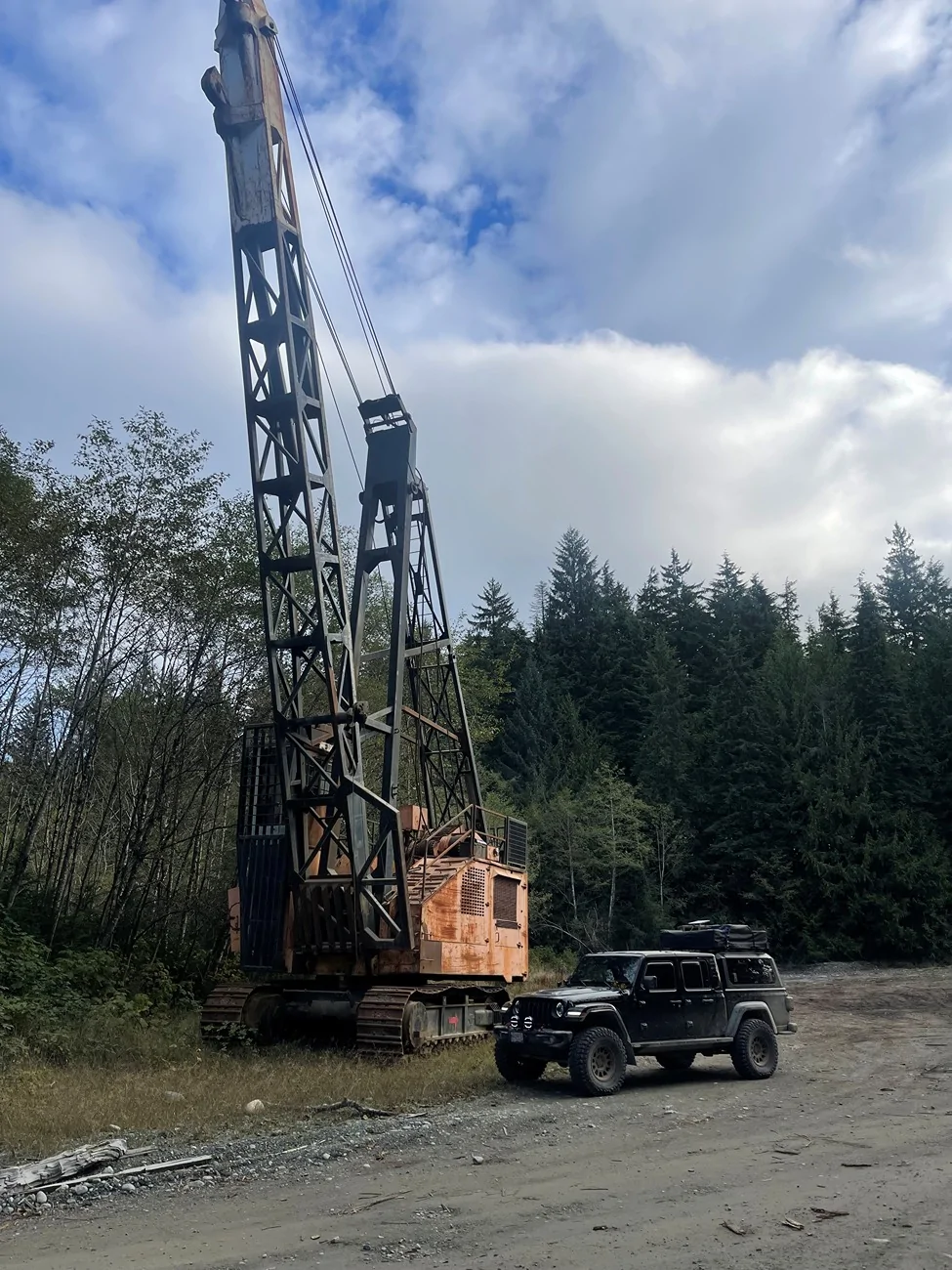 Jeep Gladiator Weekend Van Island explore jeep logging 2