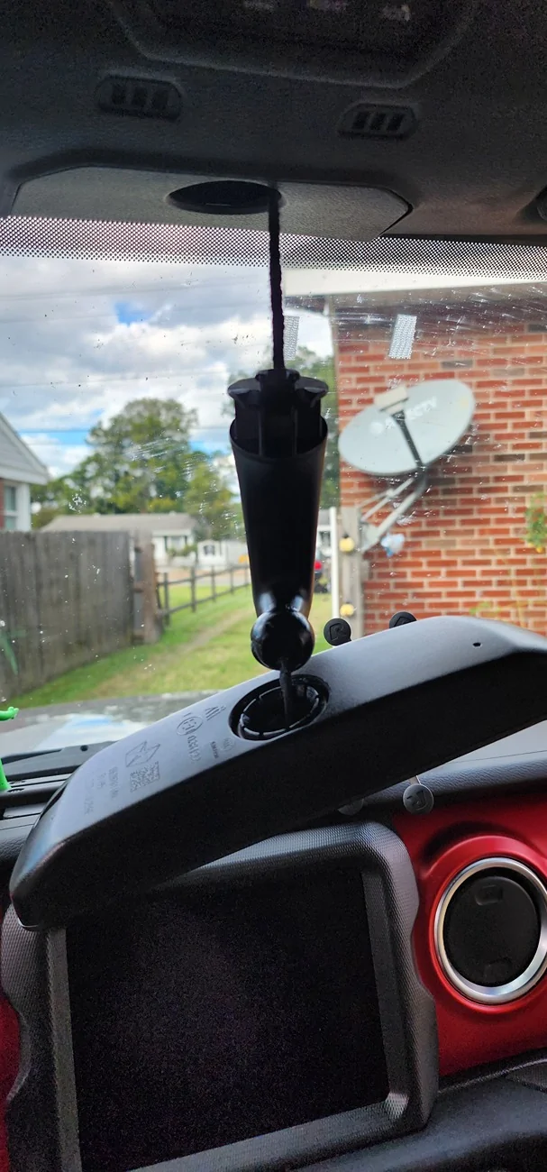 Jeep Gladiator Rearview Mirror remounting Hack? 20251019_152333