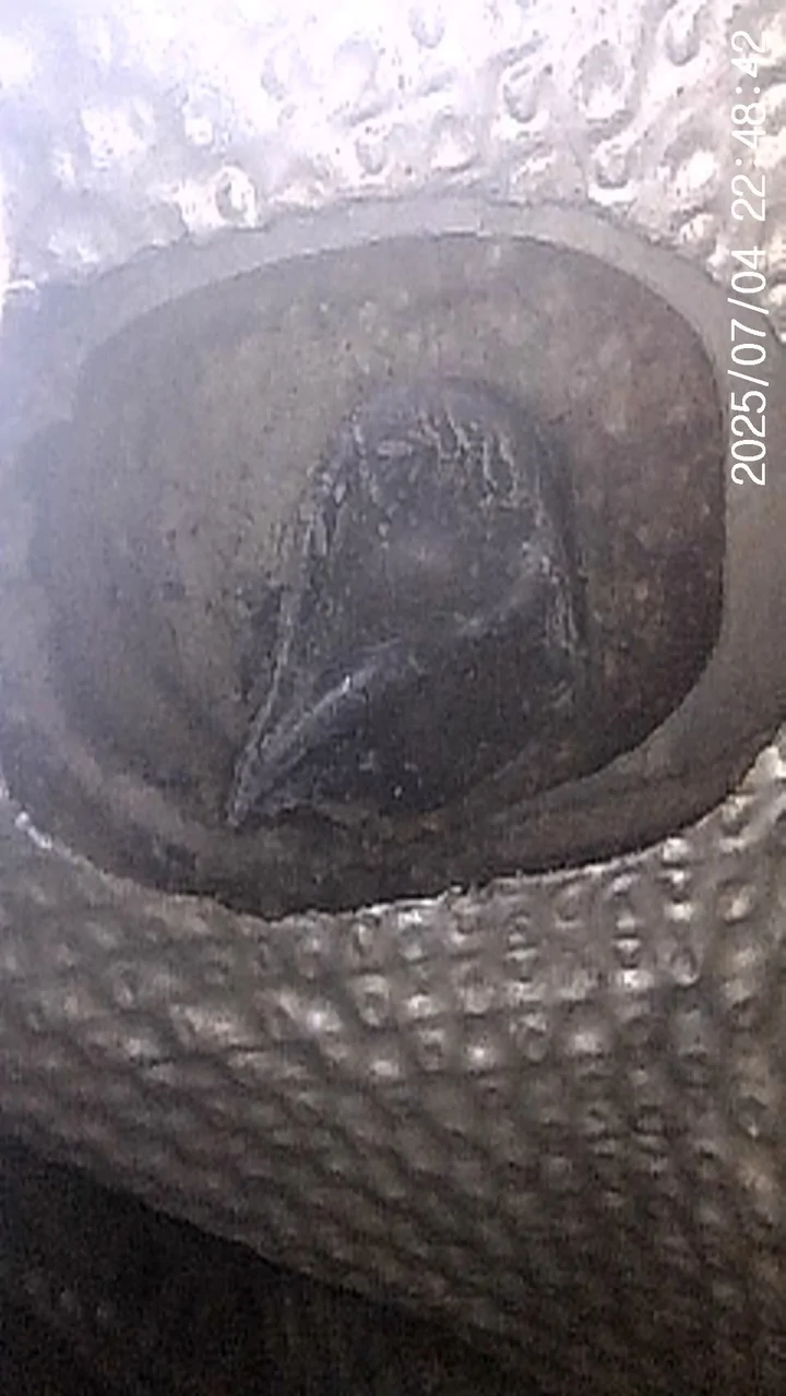 Jeep Gladiator Has anyone ever seen this happen before?  My AC drain MELTED. IMG00010