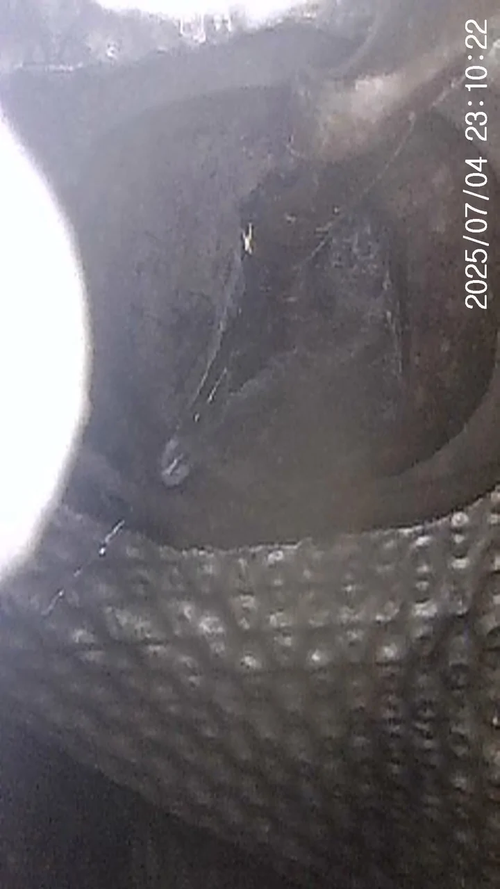 Jeep Gladiator Has anyone ever seen this happen before?  My AC drain MELTED. IMG00018