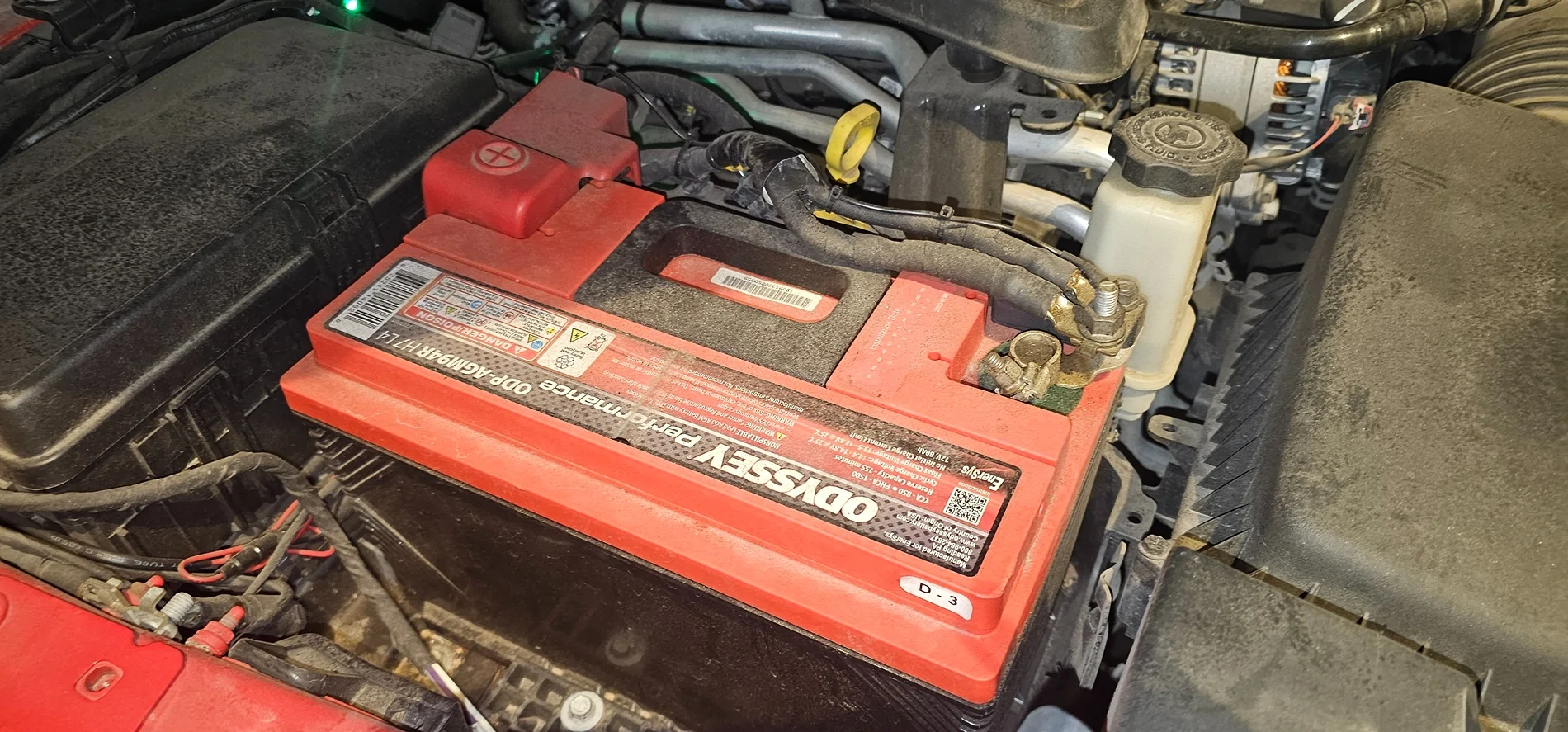 Jeep Gladiator Main vs Aux battery replacement question on 2021 JT 20251020_200300