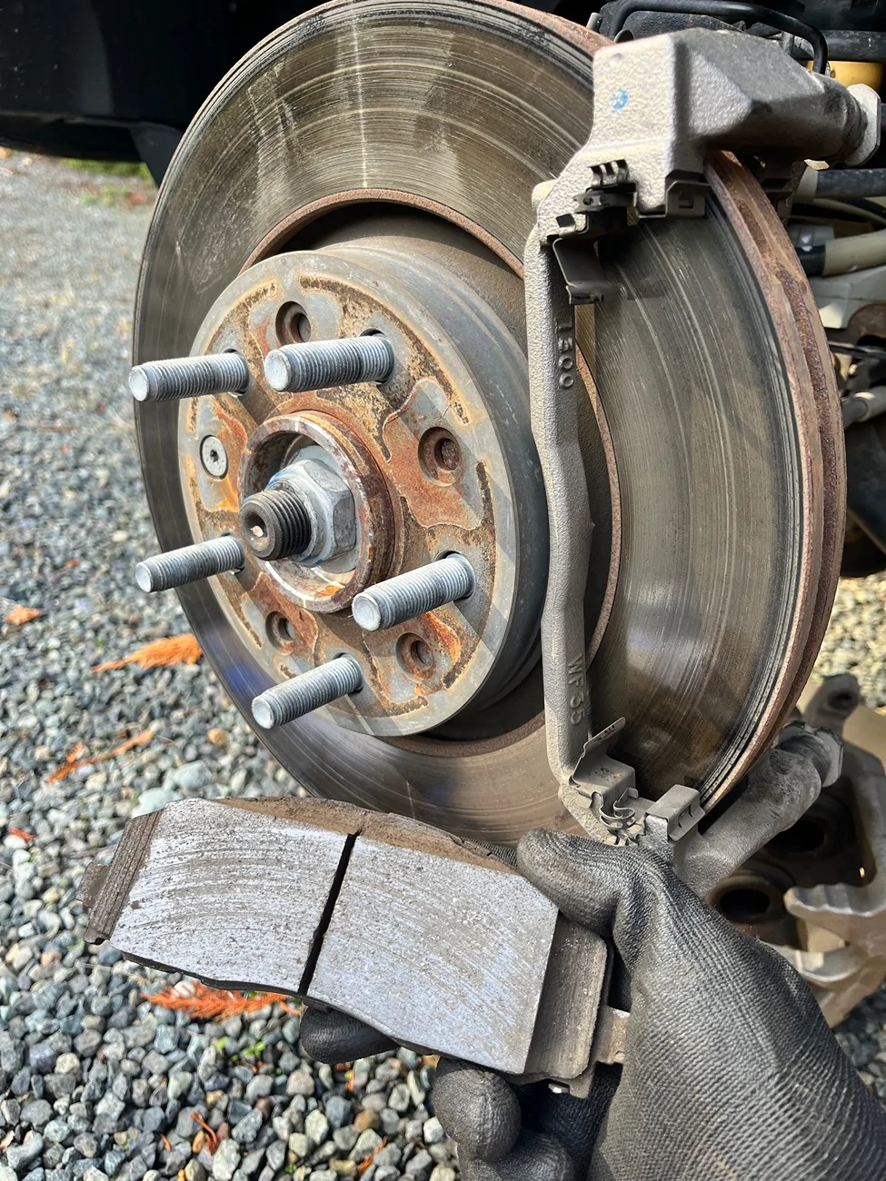 Jeep Gladiator Glazed Brake Pads & Rotors? IMG_9243