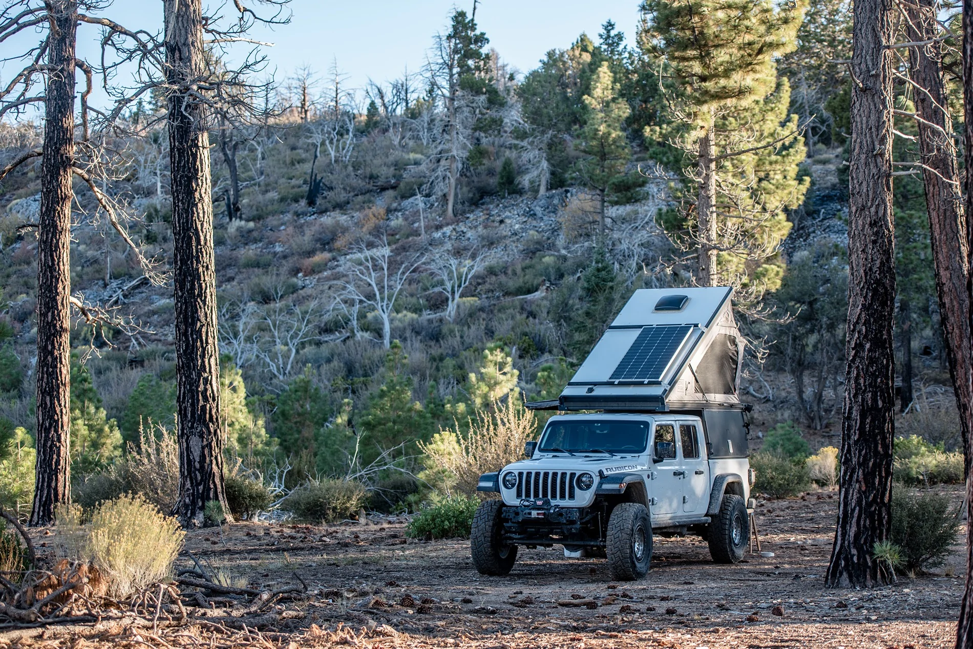 Jeep Gladiator Just installed a Topo Topper pop up camper! CJI_2132