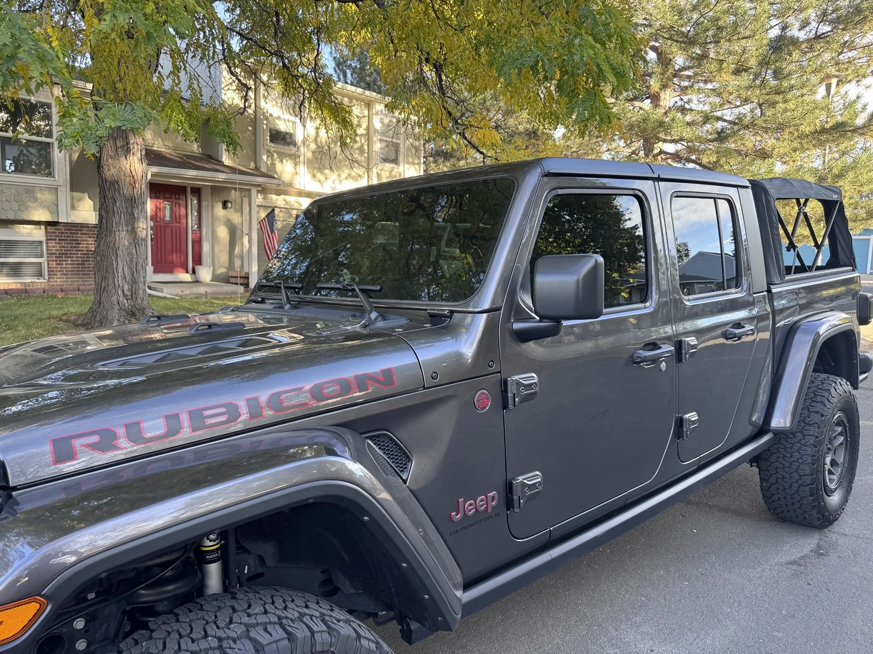 Jeep Gladiator Show your tinted Gladiators and tell us what % percentage tint film Jeep Tint1