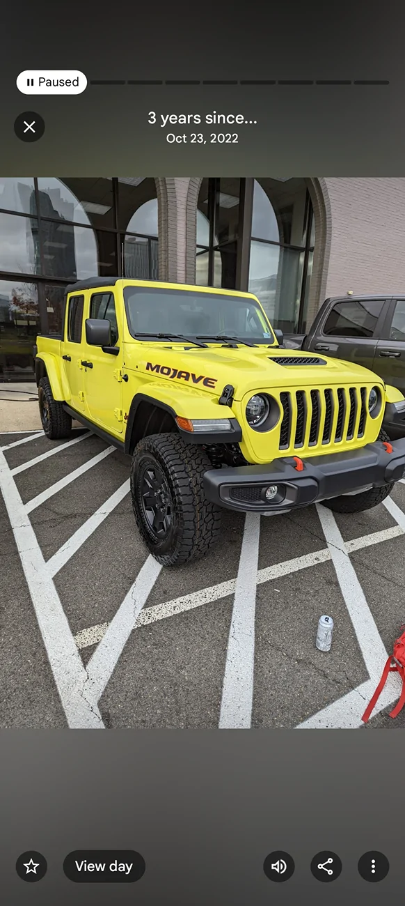 Jeep Gladiator "I'm gonna keep the mojave stock..." Screenshot_20251023-135134