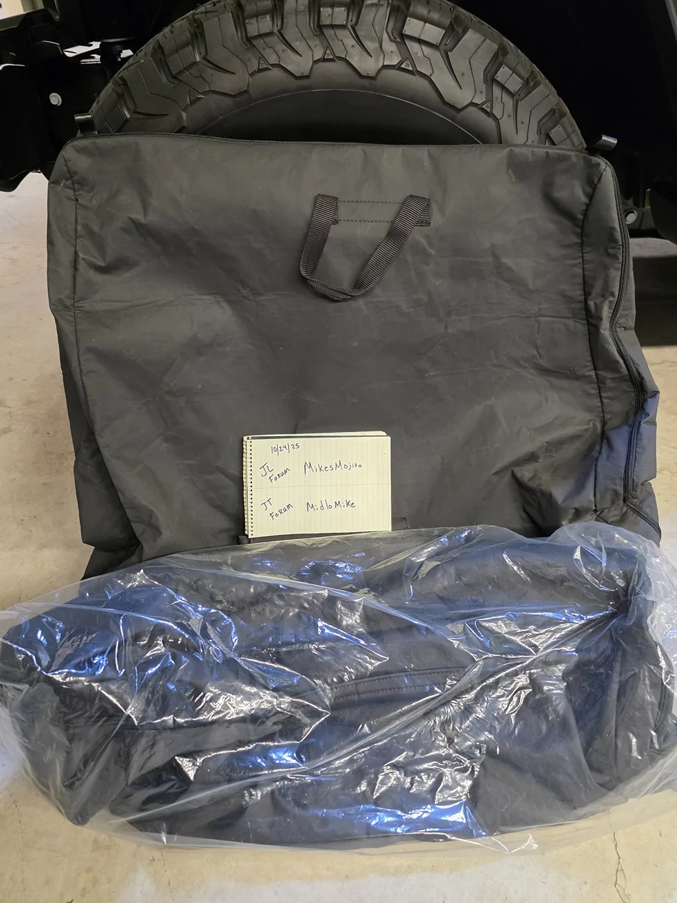 Jeep Gladiator Freedom Panel Storage Bags (DFW Area) 20251024_205524