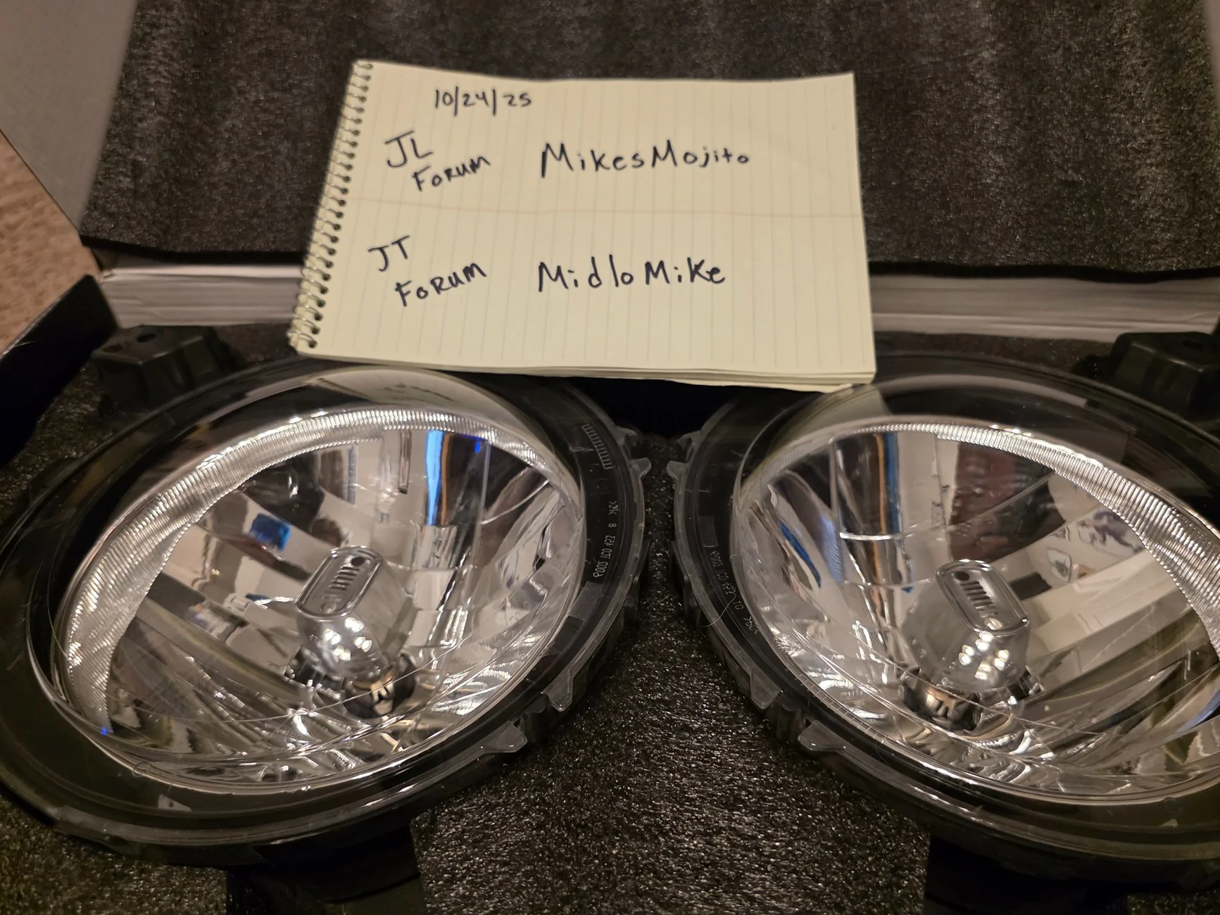 Jeep Gladiator Halogen Headlights and Fogs JT/JL (DFW Area) 20251024_205958