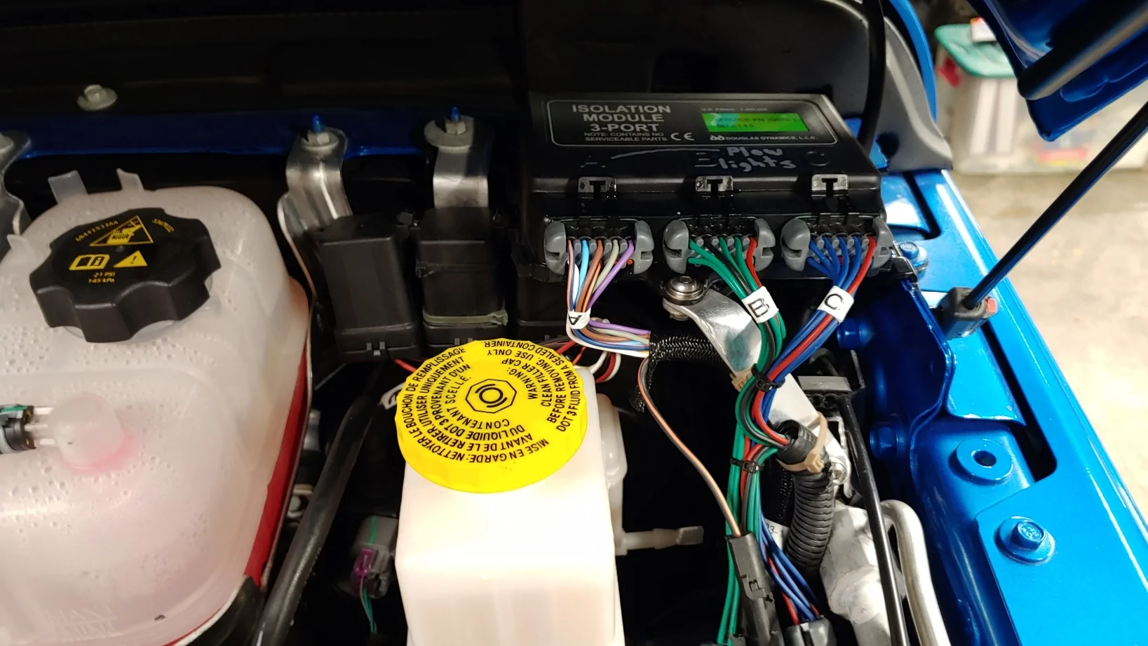 Jeep Gladiator Clean underhood wiring 20221216_150346