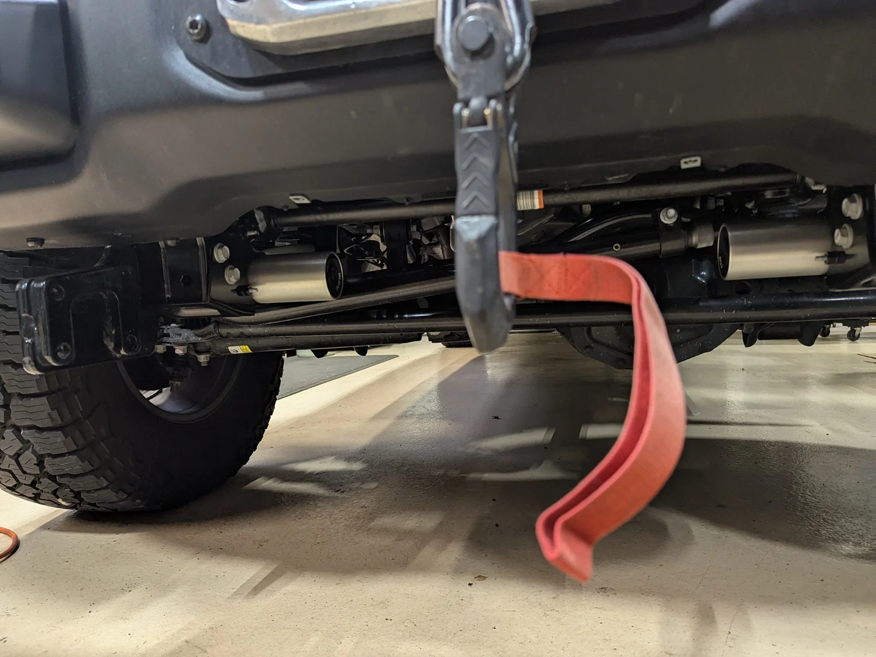 Jeep Gladiator Western Defender snow plow install on a Mojave X PXL_20250919_220211398