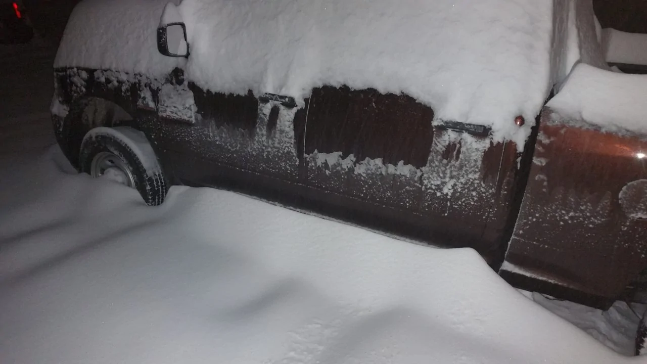 Jeep Gladiator Western Defender snow plow install on a Mojave X 20160122_210119