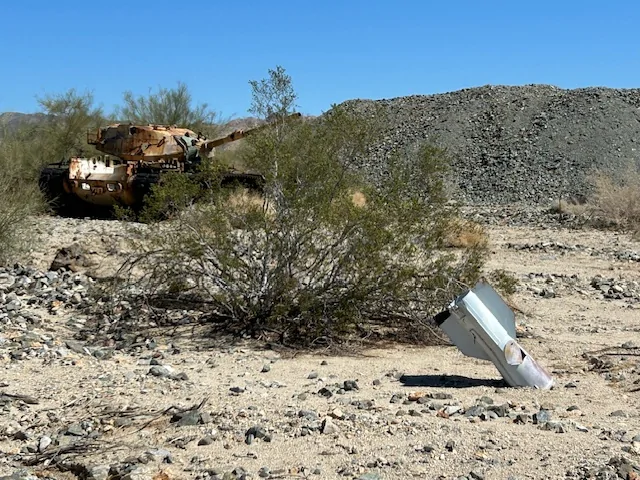 Jeep Gladiator Desert camping and mine exploring War Games