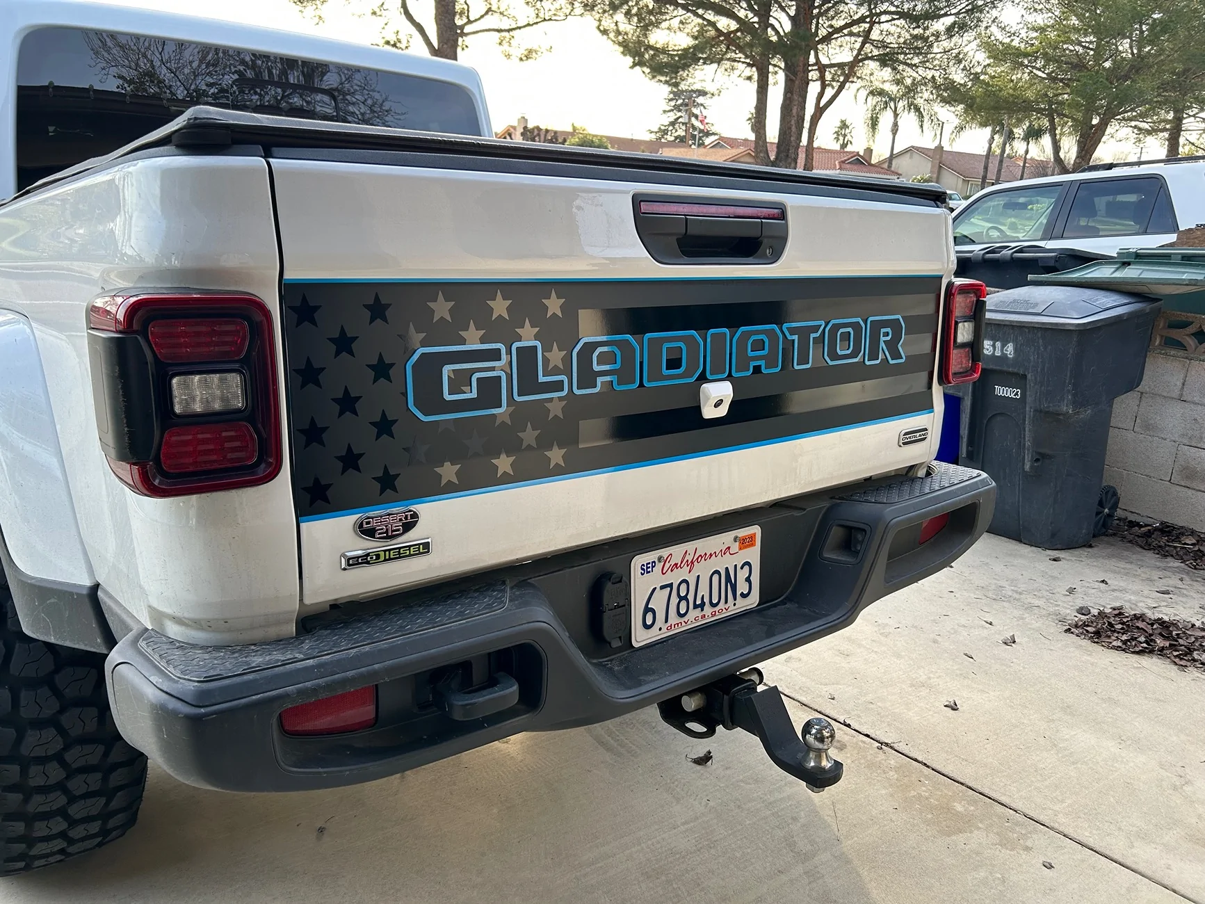 Jeep Gladiator Removing jeep decal on tailgate IMG_3339