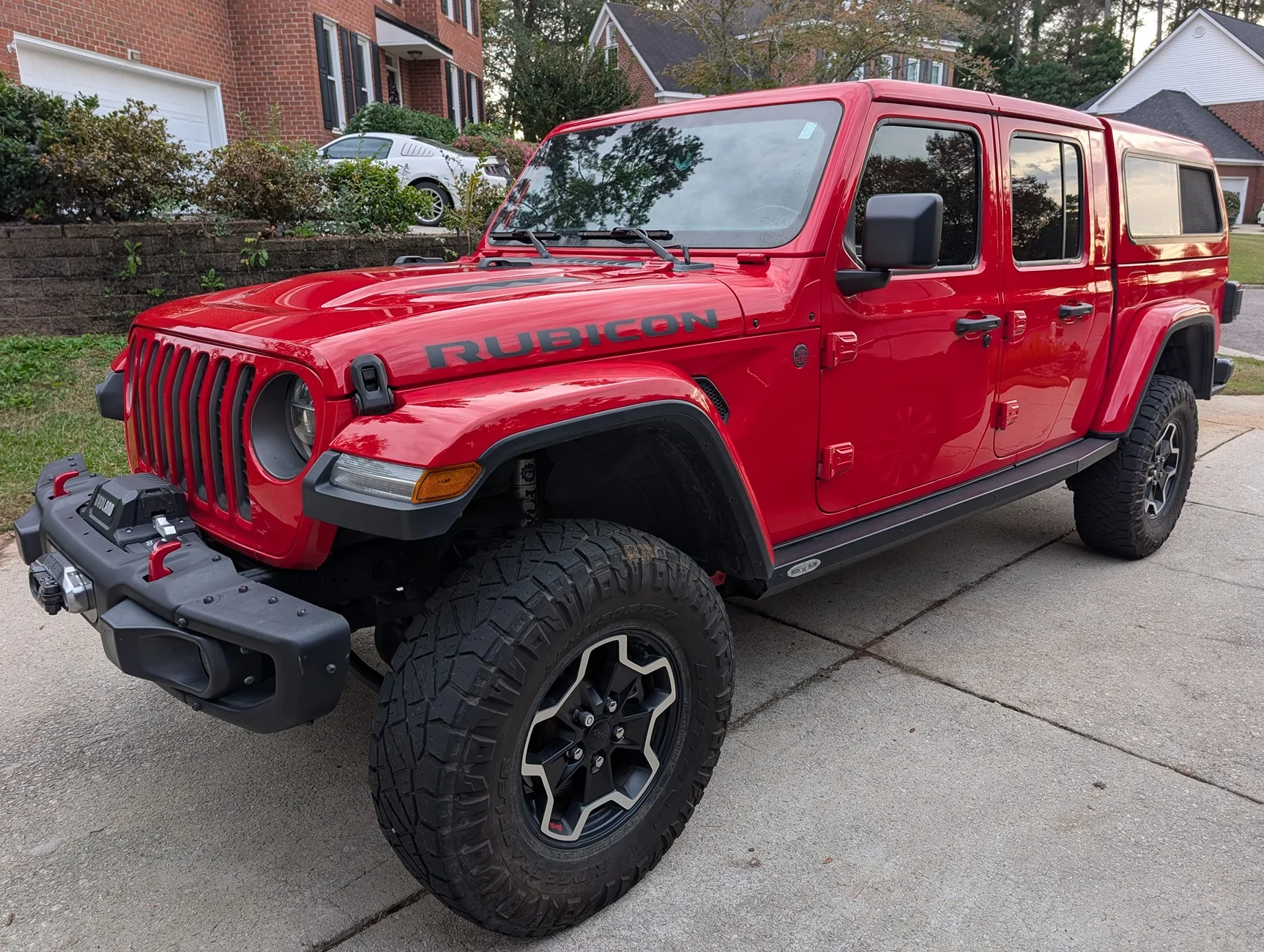 Jeep Gladiator FS: 2021 Gladiator Rubicon - 72k miles - Red - $36,000 OBO - Evans, GA PXL_20251102_215510709