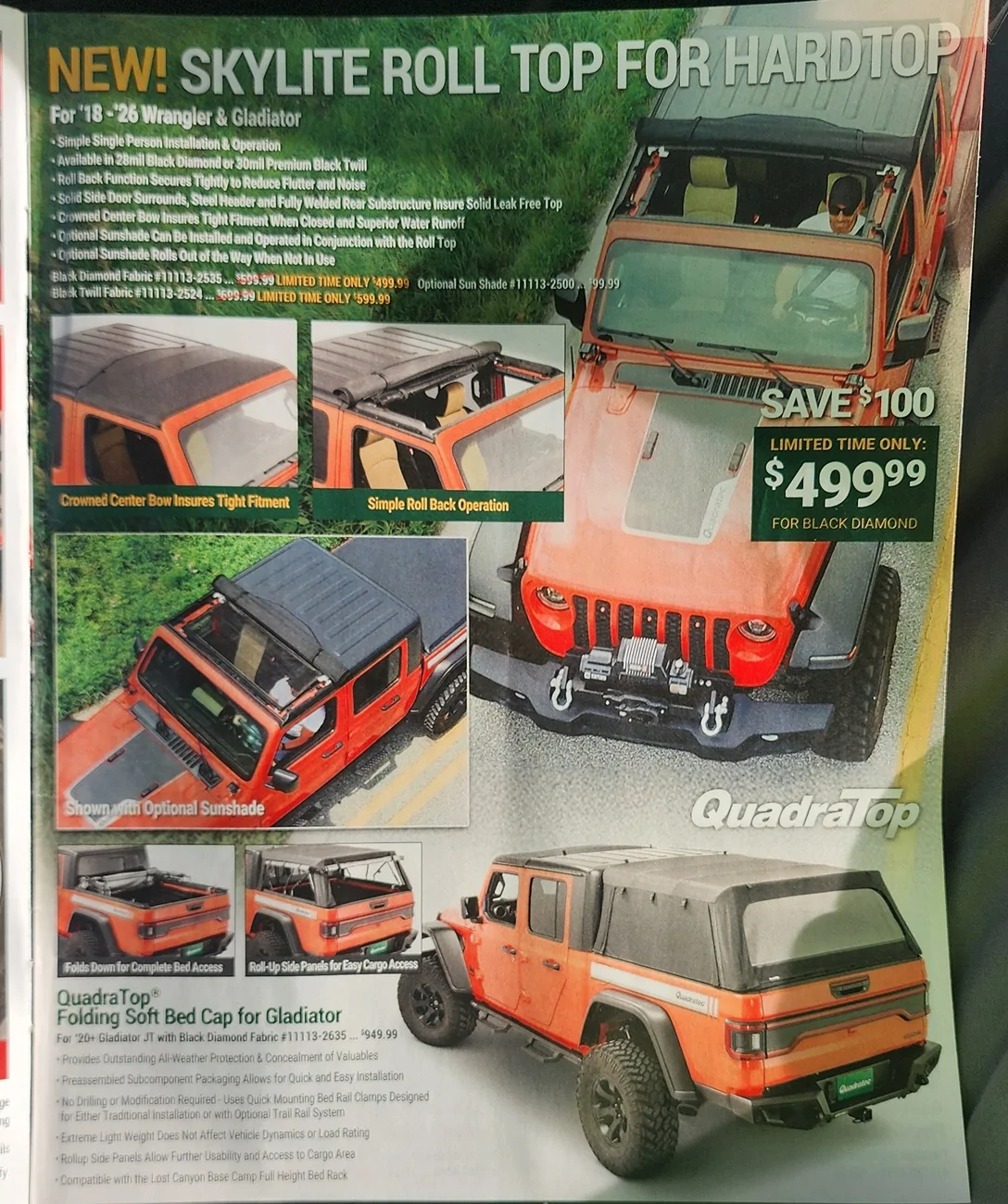 Jeep Gladiator Sunrider owners - MY mess-up, or theirs? 20251104_091854