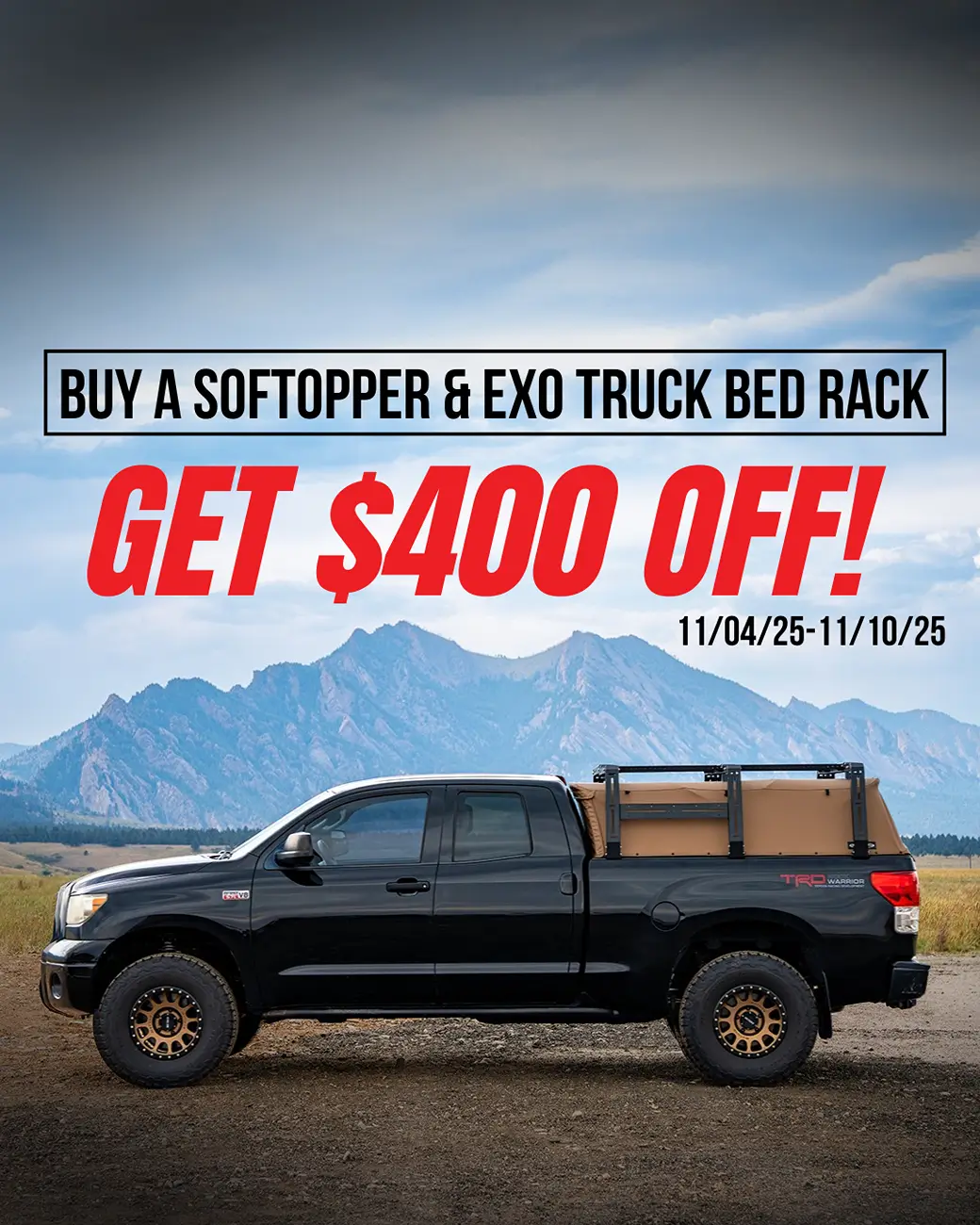 Jeep Gladiator Two is Better Than One — Save $400 When You Bundle with Softopper! November Bundle 1080x1350 social (1)