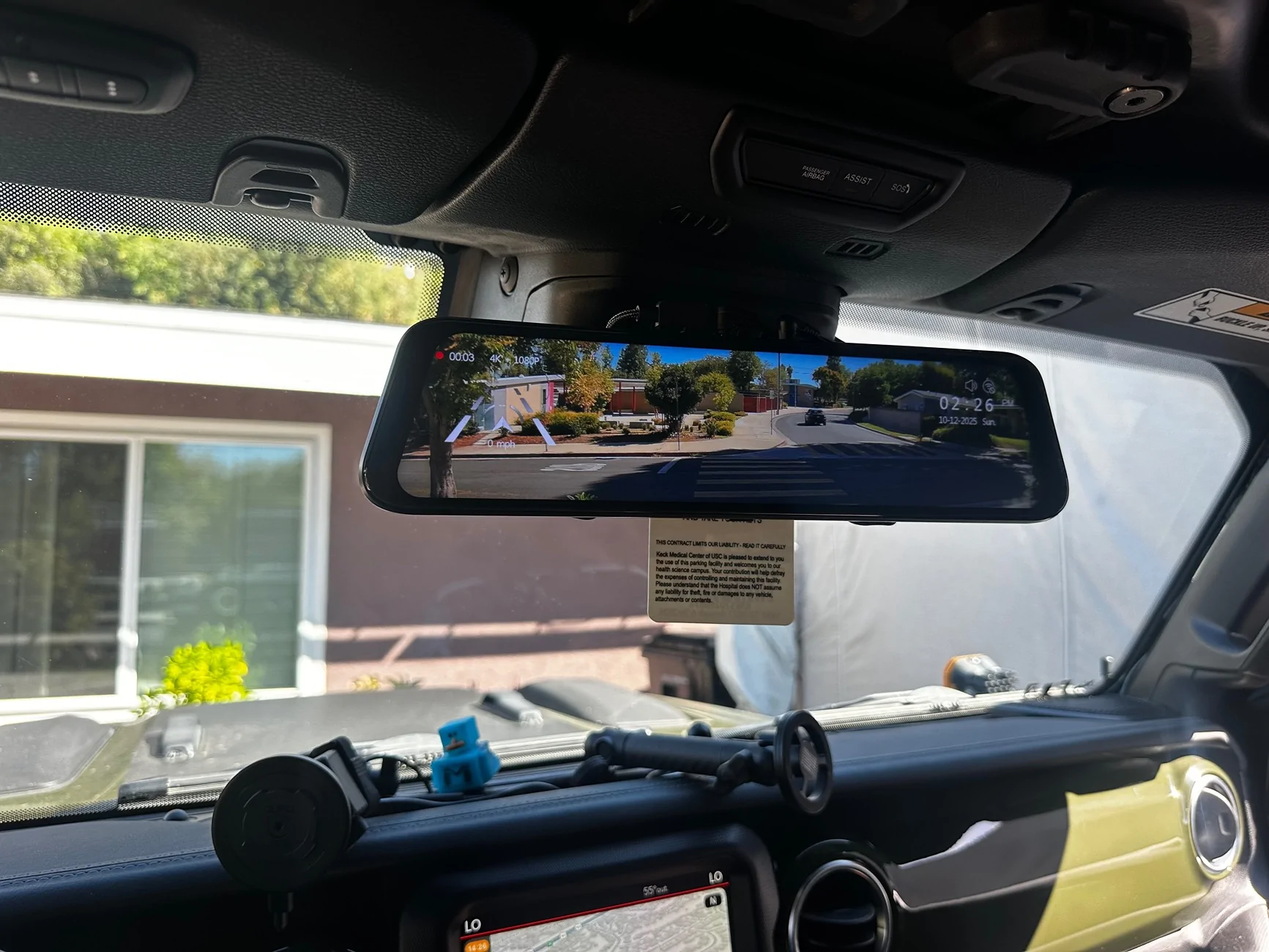 Jeep Gladiator Wolfbox G900 TriPro install & review with pictures. IMG_3451