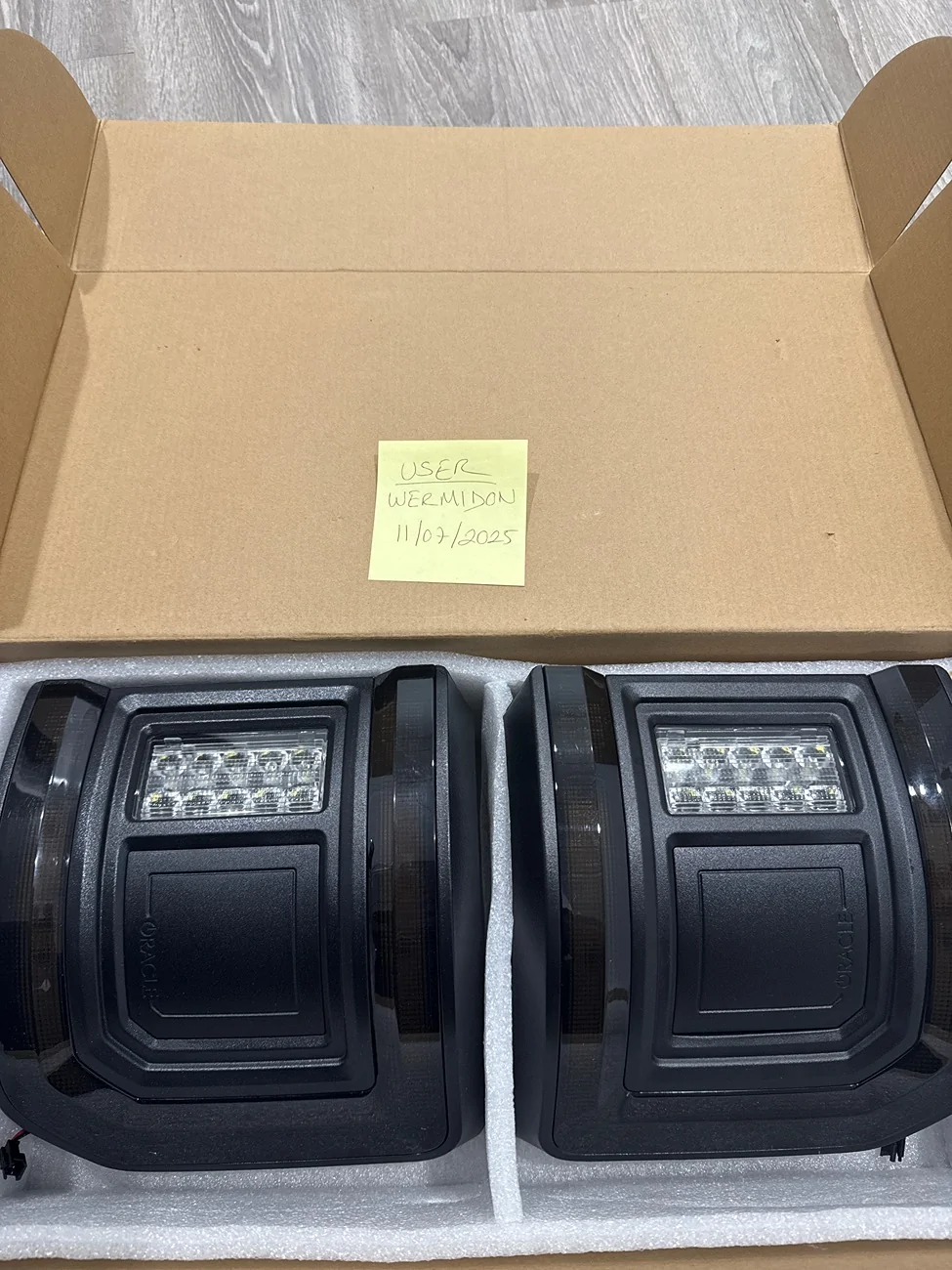 Jeep Gladiator $299 OBO Oracle Flush Led Tail Light Black Series imag