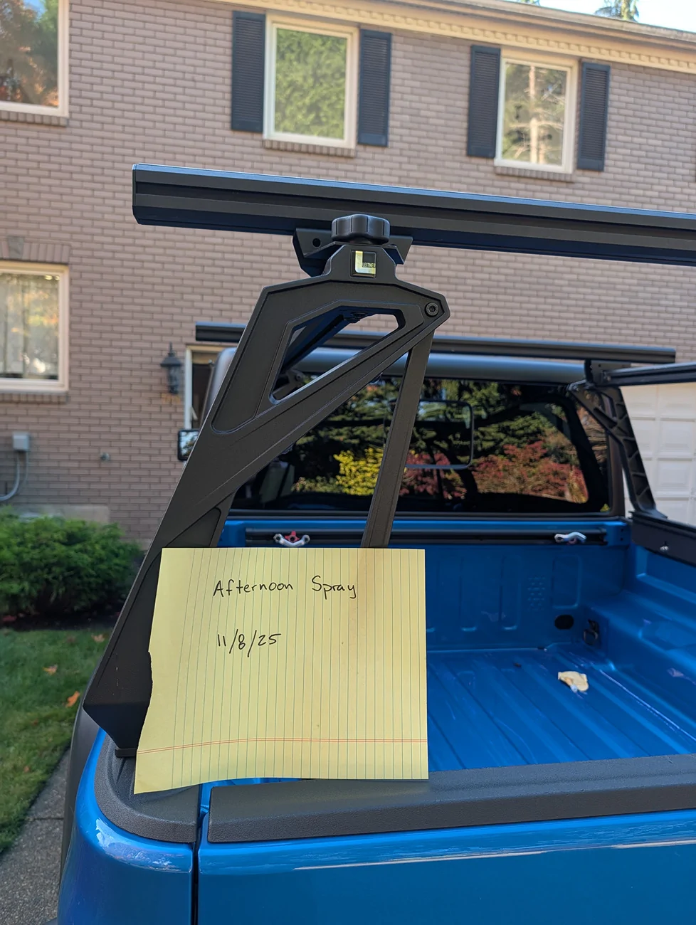 Jeep Gladiator $1,600 Leitner Designs Bed Rack with Accessories PXL_20251108_190033735