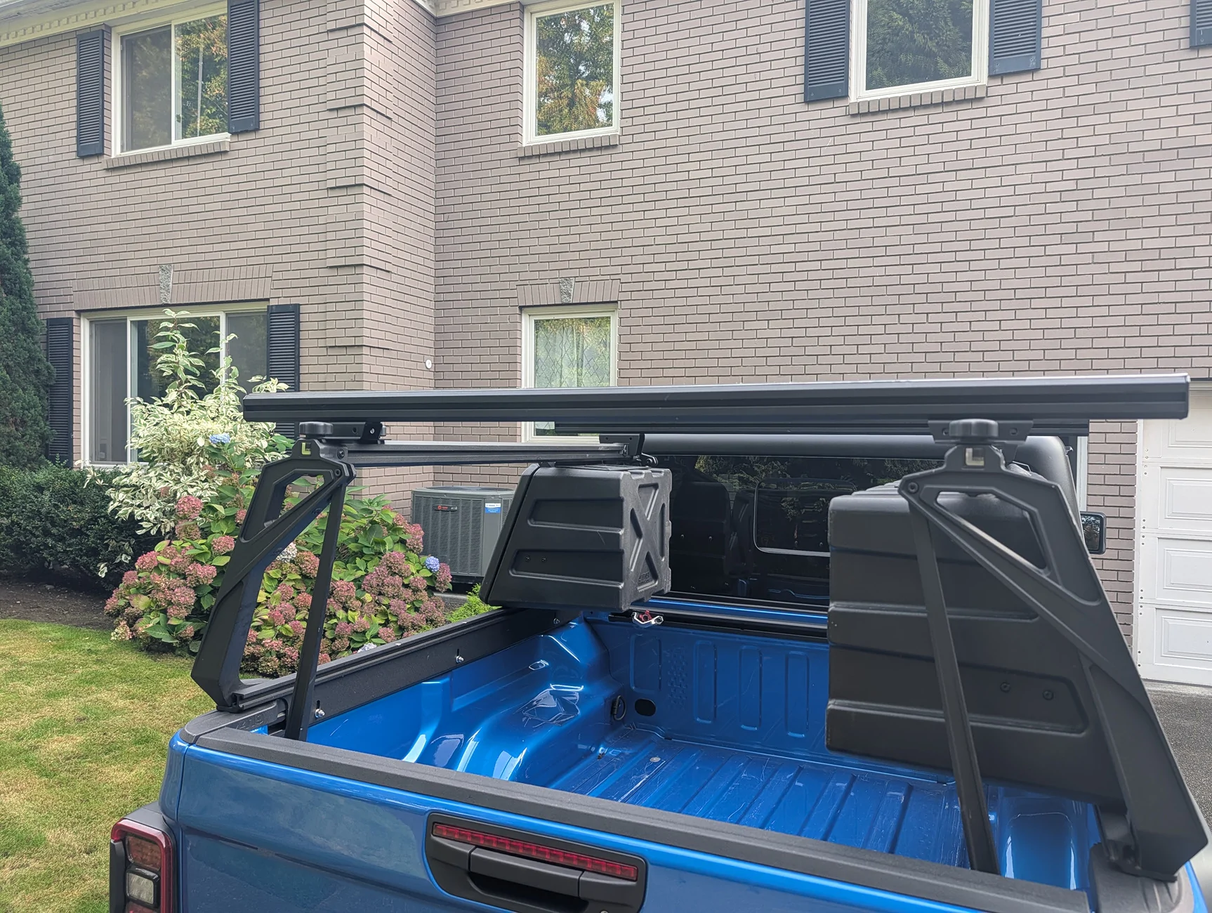 Jeep Gladiator $1,600 Leitner Designs Bed Rack with Accessories PXL_20251009_225058481