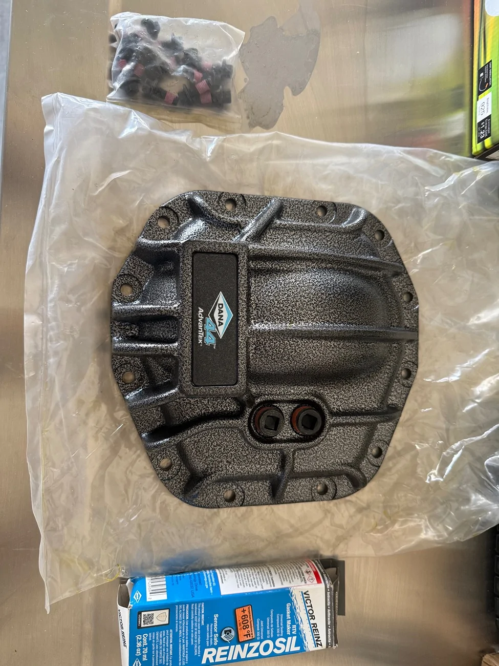 Jeep Gladiator Dana Spicer M220 Rear Nodular Iron Differential Cover IMG_1279