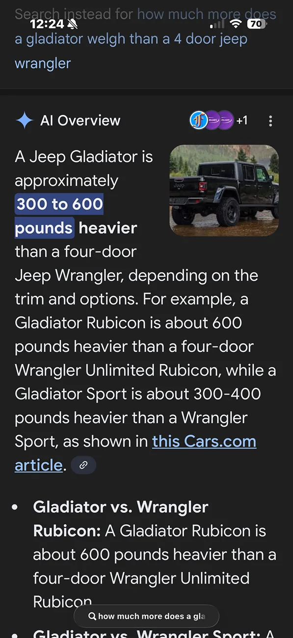 Jeep Gladiator 2026 Gladiator JT is getting a 35's option and other stuff IMG_1227