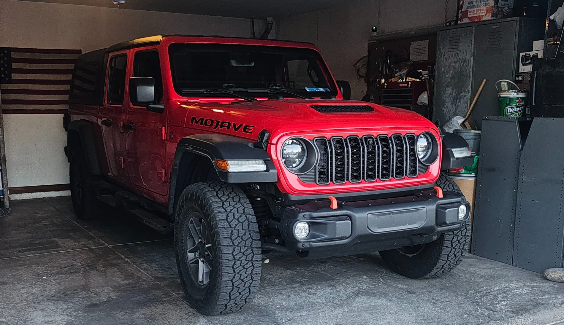 Jeep Gladiator '24 Mojave - Wanna go color match on my fenders. 20251023_174237