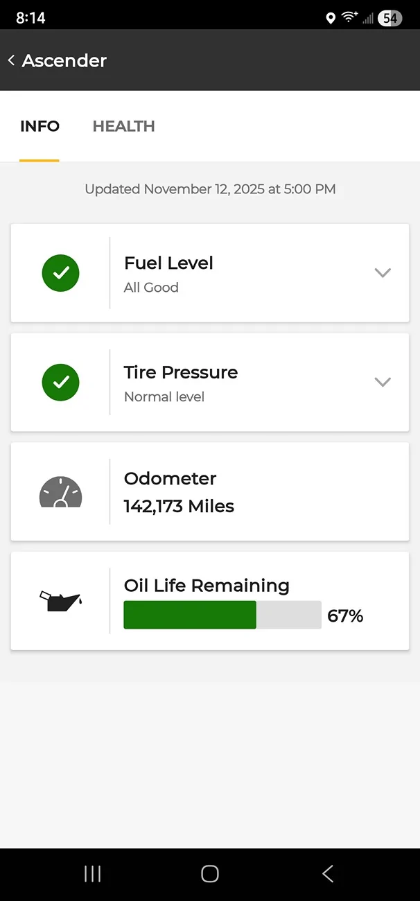 Jeep Gladiator Anyone Using 5W-30 Oil? Tell Me your Opinion/Thoughts Screenshot_20251112_201427_J