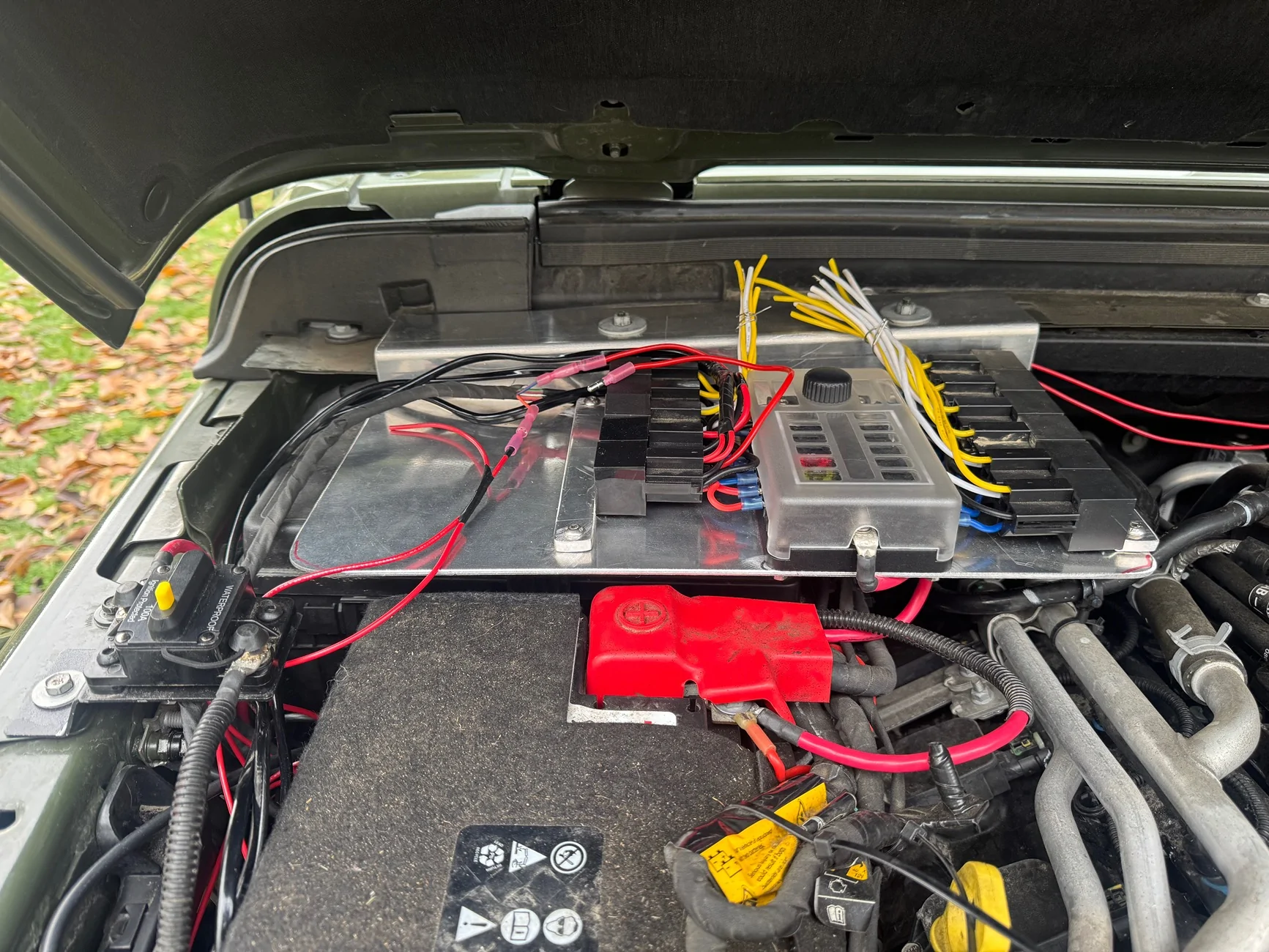 Jeep Gladiator Clean underhood wiring IMG_7752
