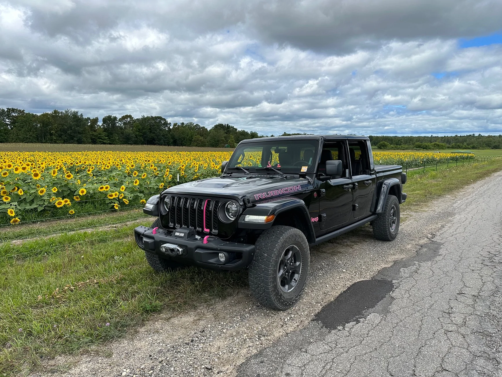 Jeep Gladiator FT White half doors looking for black half doors IMG_3266