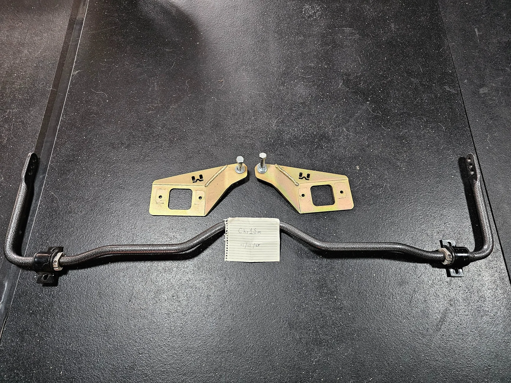 Jeep Gladiator Hellwig Sway Bar with Metalcloak Sway Bar Reinforcement Bracket 20251111_130856
