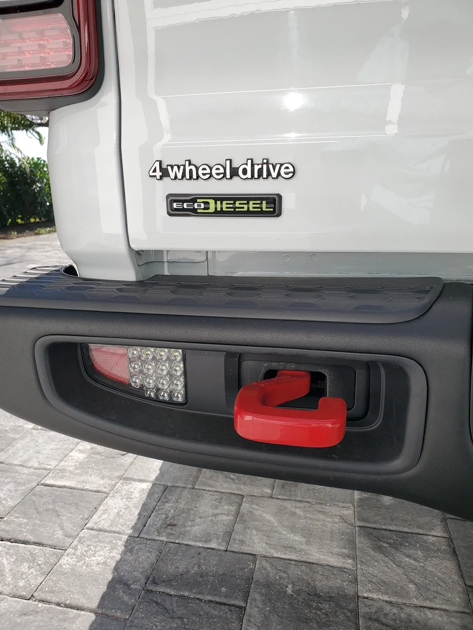 Jeep Gladiator Oracle Rear Bumper LED Reverse Lights 20230407_173124