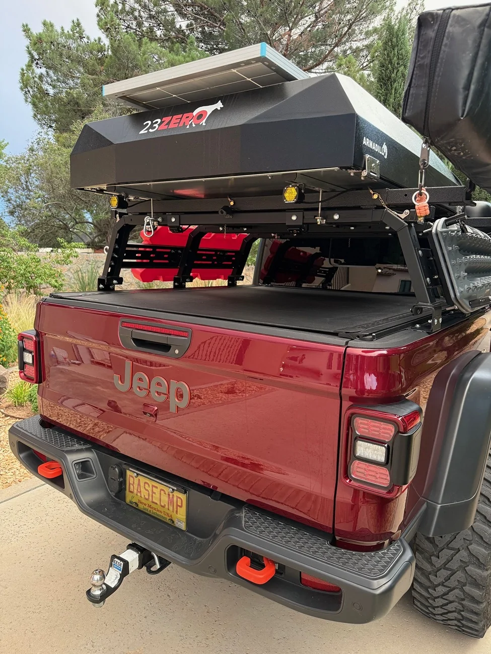 Jeep Gladiator 2021 Mojave Overland Build…Almost there! Rack2