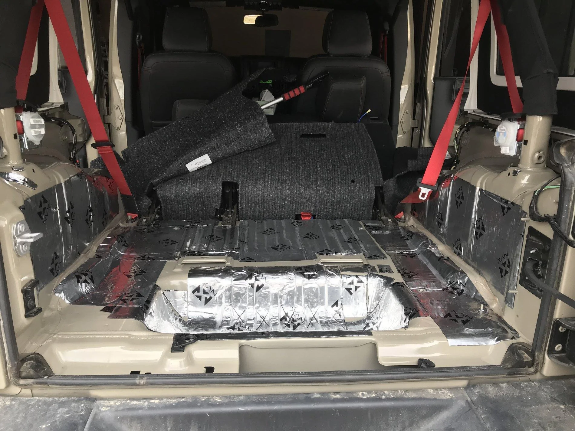 Jeep Gladiator Sound deadening FC8BB793-5FCE-4A6B-8954-CDD766509A6C