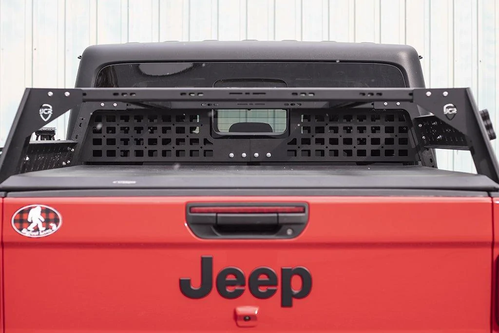 Jeep Gladiator JT Bed Rack Headache Rack Molle Panel JTBR-HR-HALF_1