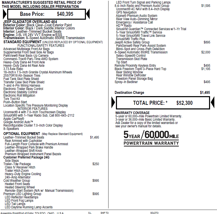 Jeep Gladiator Newbie Question - 4WD Auto / Part-Time iZOIY4O